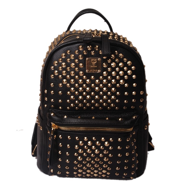 2014 NEW Sytle MCM Studded Backpack NO.0022